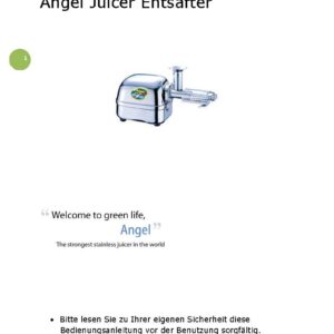 Angel 5500 Bedienungsanleitung auf Deutsch (PDF)